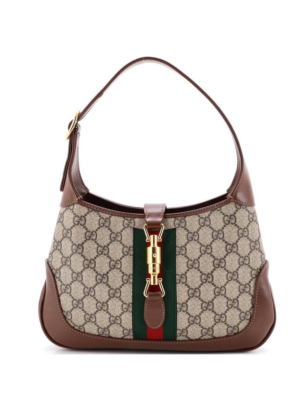 Gucci Jackie Hobo Gg Coated Canvas #364506G20B